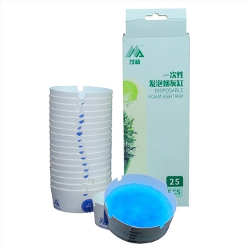Jednokratni pjenasti pepeljar za kućnu i uredsku upotrebu – gašenje dima pijeskom, bez pranja, pakiranje 60 kutija