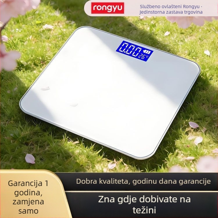 Inteligentna vaga za mjerenje masnog postotka tijela – kućna upotreba, mjerenje težine, punjiva elektronička vaga