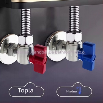 304 nehrđajući čelik, veliki protok kutna kuglična ventila s jezgrom – navoj, za bojler, kuhinju i kupaonu, model 304dlljf-01, unutarnji promjer 15 mm