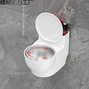 Plastični zidni pepelnjak s poklopcem, za kućnu upotrebu, pogodna za dnevni boravak ili kupaonu