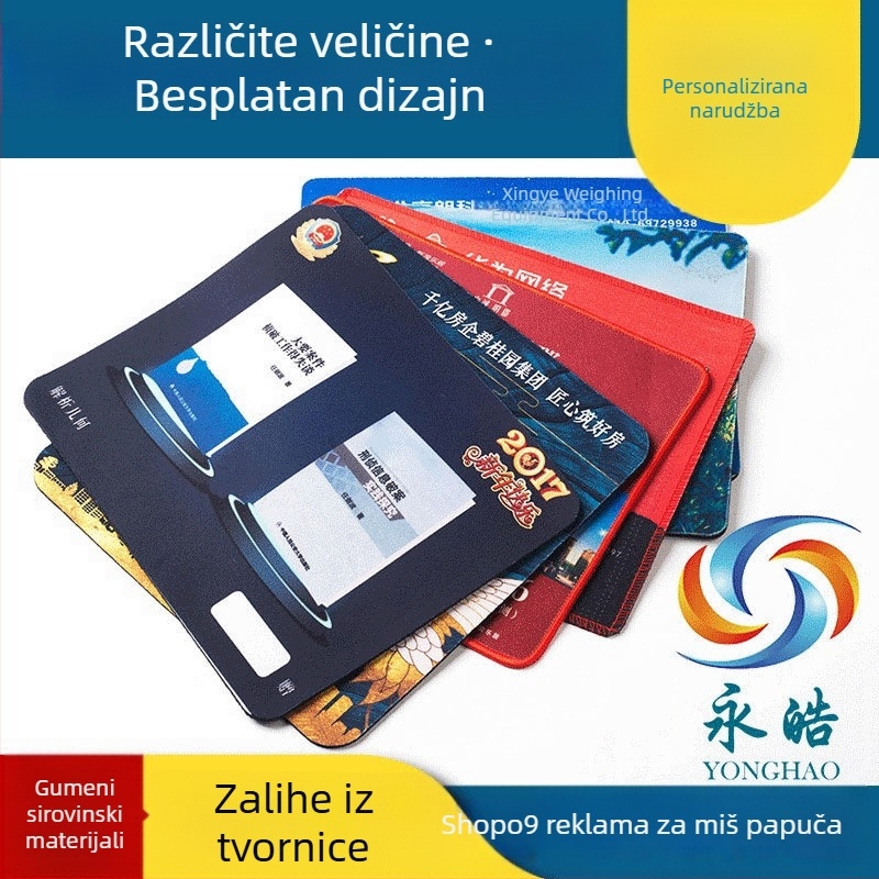 Gaming podloga za miš, dvostrana, gumena, protivklizna, podrška zgloba, USB hub, tiskanje logotipa dostupno