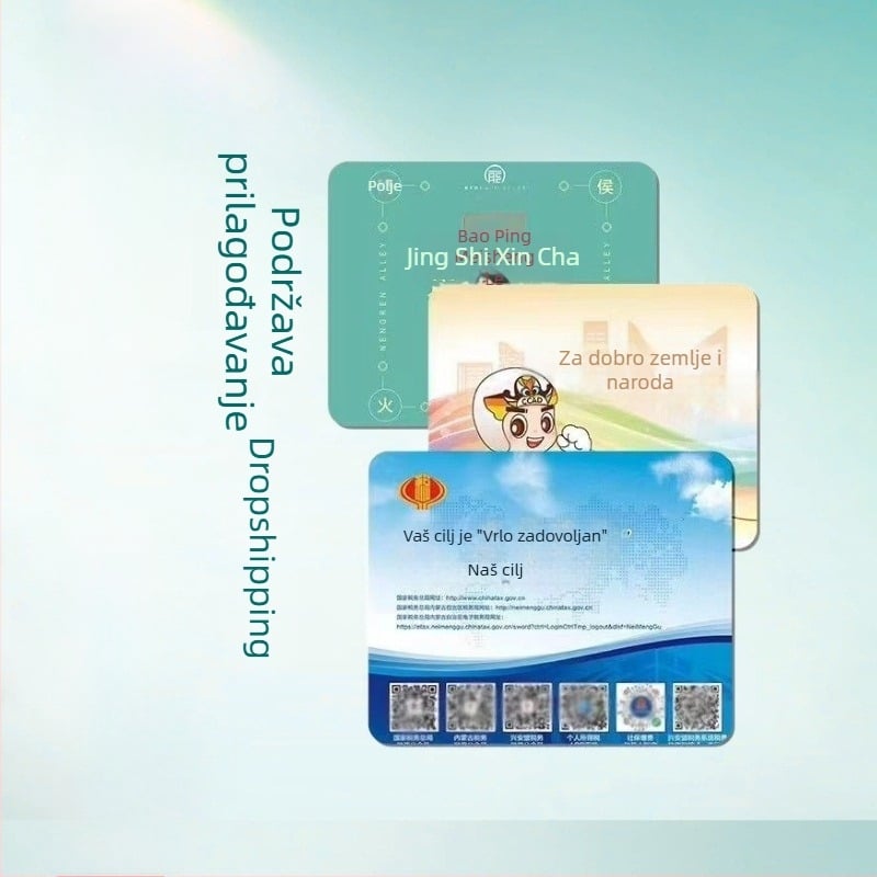 Oglašavačka podloga za miša, jednostrana, prirodna guma, protuklizna, toplinski prijenos, mogućnost logotipa