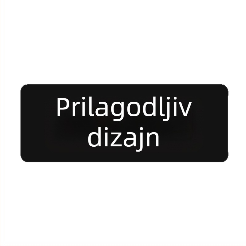 Oglašavačka podloga za miša, jednostrana, prirodna guma, protuklizna, toplinski prijenos, mogućnost logotipa