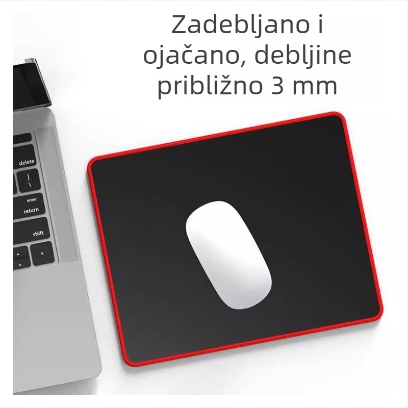 Radna podloga za stol od prirodne gume, protuklizna, prijenos topline (termotransfer), mogućnost ispisa logotipa, prilagodljivo
