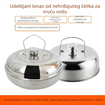 Nehrđajuća čelična bočica za vruću vodu s inteligentnom kontrolom temperature, pametnim senzorom, višerazinskim podešavanjem temperature i automatskim isključivanjem