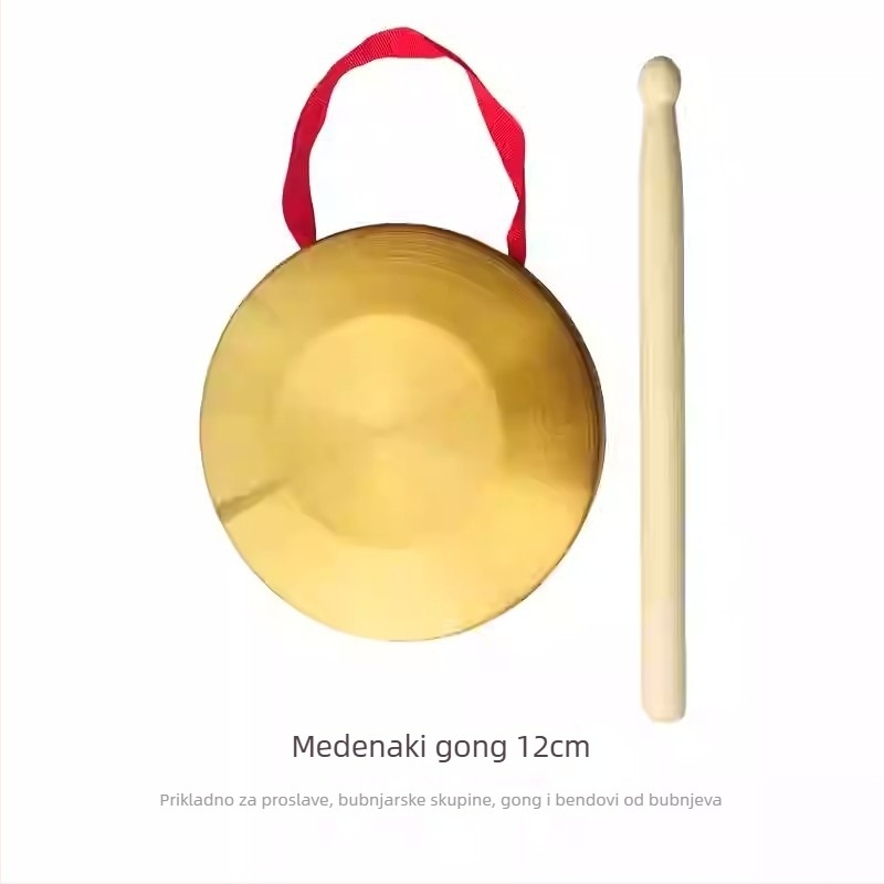Latunasti gong za kazališni rekvizit, gong za otvaranje puta, Hongyueda