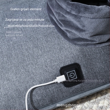 USB papuče za grijanje stopala, gornji dio od 600D tkanine, EVA đon, unisex, marka Creator