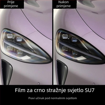 TPU film za svjetla i stražnja svjetla za Xiaomi SU7-Ultre, s kontrolom promjene boje putem svjetla