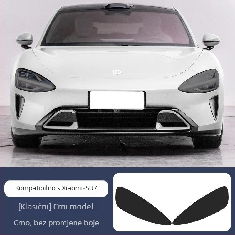 TPU film za svjetla i stražnja svjetla za Xiaomi SU7-Ultre, s kontrolom promjene boje putem svjetla