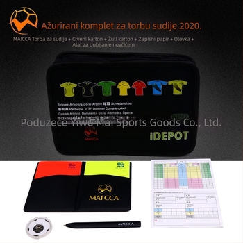 MAICCA Nogometni suđenje alatni set – oprema za suđenje, trenerska pomagala, nogomet, prilagodljivo, privatna oznaka licenciirana