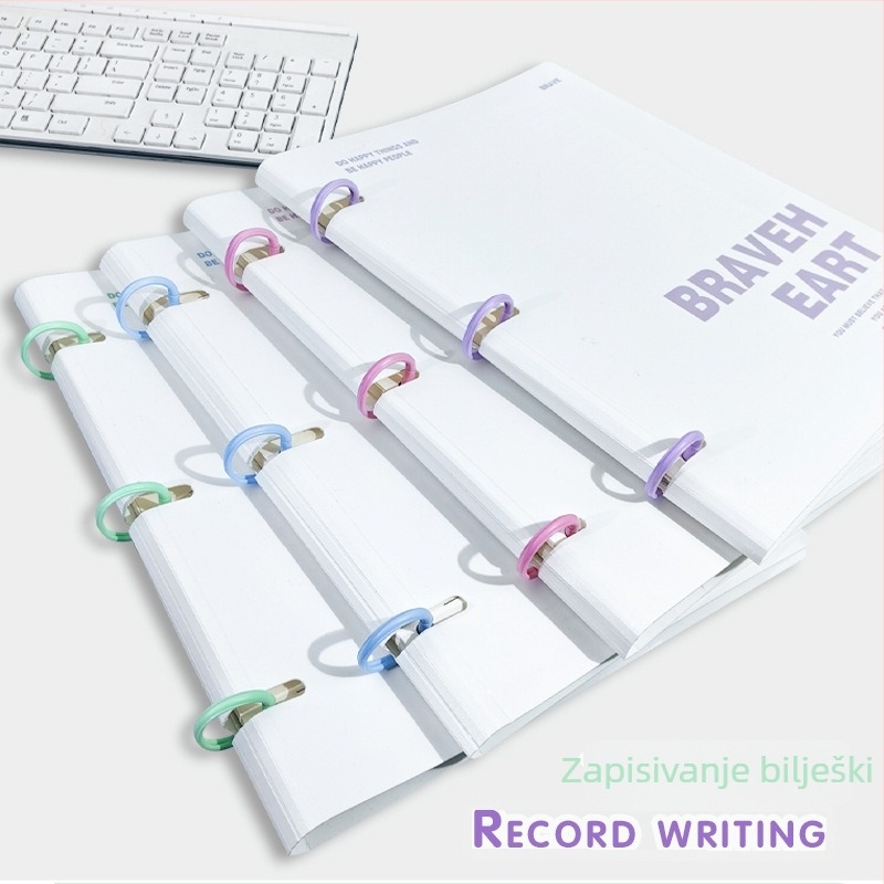 No Worries odvojno A4 kućište fascikli s 3 rupe – PP materijal