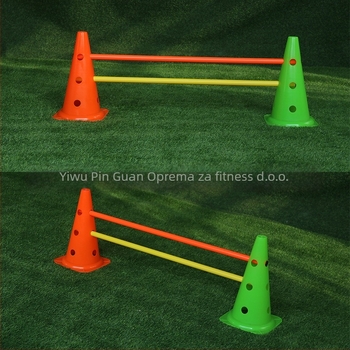 Pomoć za treniranje nogometa - LDPE posude za oznake s rupama i tunelskim dizajnom