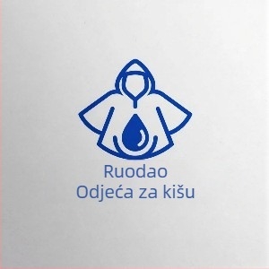 Odrasli kišni pončo za vožnju motociklom/e-bike, vodootporan materijal s PVC premazom, debljina tkanine 21, mogućnost prilagodbe i tiskanja logotipa