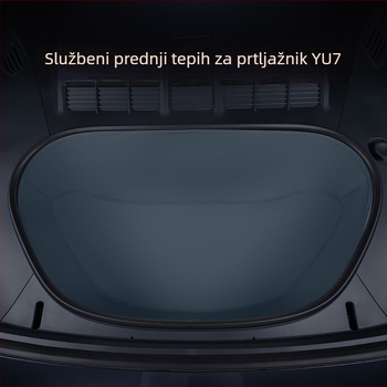 Prednja prostirka za prtljažnik za Xiaomi Yu7, potpuno obložena Nappa kožom (Materijal: TPE+XPE+protuklizni sloj; Kompatibilni modeli: namjenski pokrivanje vozila; Kvaliteta: Kvalificirani proizvod; Prilagođavanje: Da)