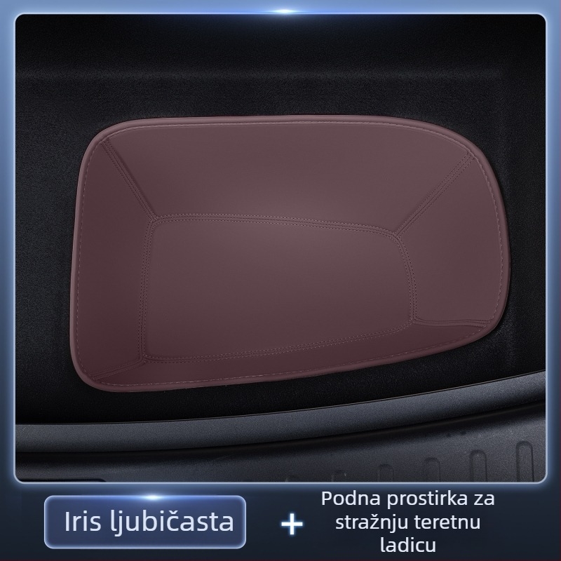 Prednja prostirka za prtljažnik za Xiaomi Yu7, potpuno obložena Nappa kožom (Materijal: TPE+XPE+protuklizni sloj; Kompatibilni modeli: namjenski pokrivanje vozila; Kvaliteta: Kvalificirani proizvod; Prilagođavanje: Da)