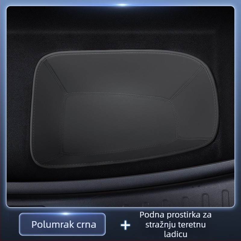 Prednja prostirka za prtljažnik za Xiaomi Yu7, potpuno obložena Nappa kožom (Materijal: TPE+XPE+protuklizni sloj; Kompatibilni modeli: namjenski pokrivanje vozila; Kvaliteta: Kvalificirani proizvod; Prilagođavanje: Da)