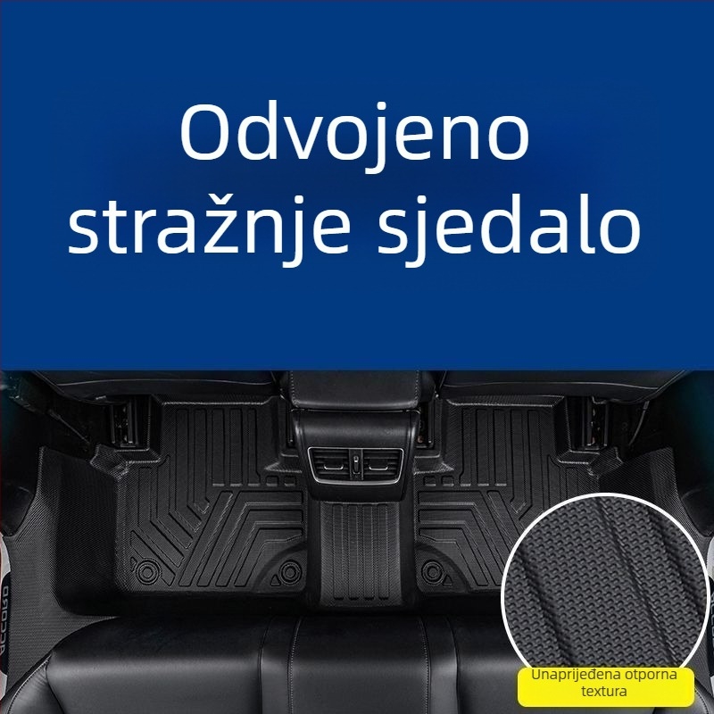 Xpeng P7, G6, G7, G9 i Mona+M03 TPE potpuno pokrivene automobilske podne prostirke, za pet sjedala, prilagodljivo, bez logotipa