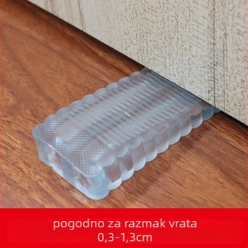 MSMZ stopper za vrata, gumeni klin, podna montaža, ručno upravljanje