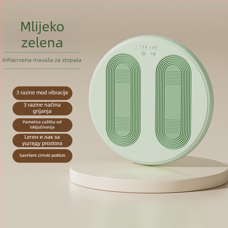 Grijač za stopala s masažnom vibracijom, USB napajanje i napajanje iz mreže, mehanički način rada, model H02_