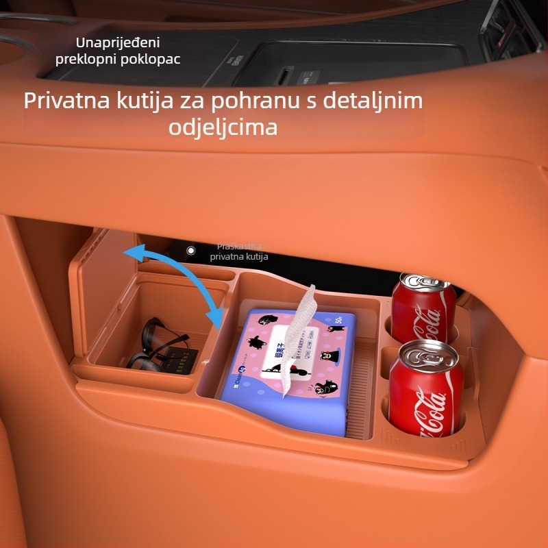 Silikonska ladica za srednju konzolu Wenjie M7/M8 – Whale, nije prilagodljiva