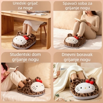 Grijac za stopala s velur vrećom za toplu vodu, 220V, 400W, napajanje iz utičnice, model YY-R801