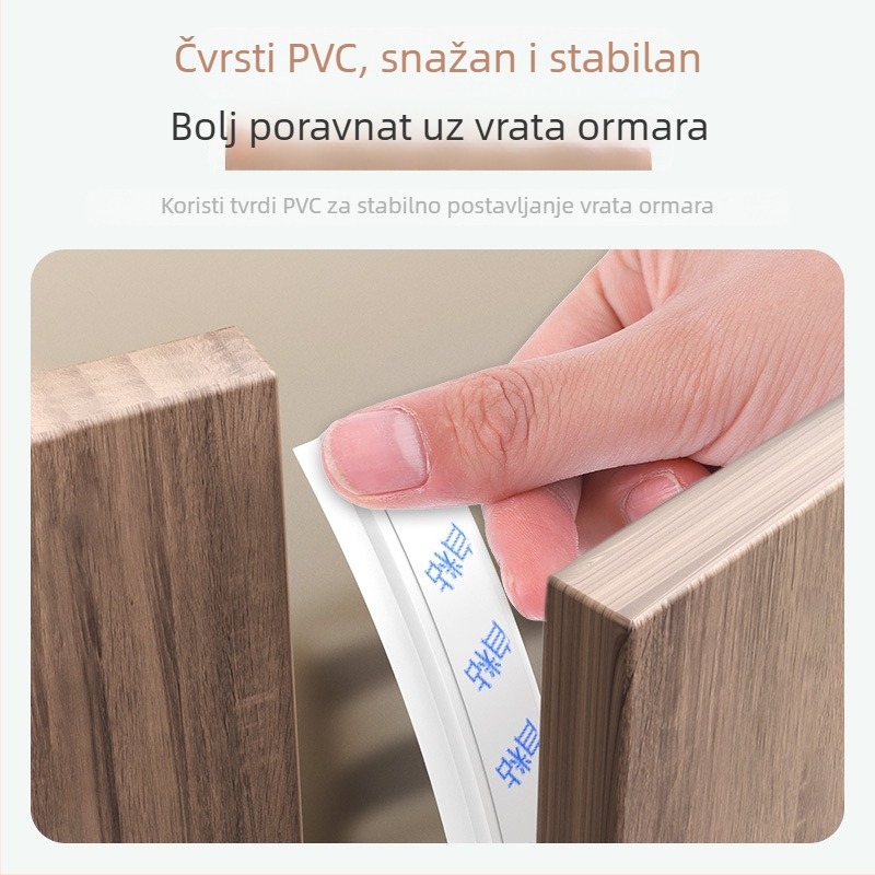 Zaptivna traka za vrata ormarića, otporna na prašinu, model CX-CZ-YH, Strength marka, za vrata, moderni minimalistički stil