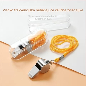 Sviralo od nehrđajućeg čelika, pakiranje 800 kom., pogodno za nogomet, košarku i veslanje, bez logotipa