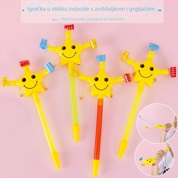 Hongqi plastična zviždaljka-igračka u crtani stil za zabave, poklon djeci i razrednicima