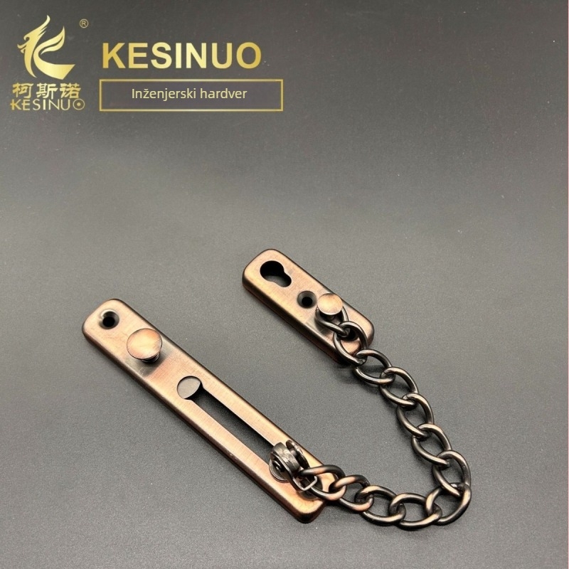 Coosno KSN-009 Nerđajući čelični lanac za vrata, brušeni završni sloj, model KSN-009, marka Coosno, moderni minimalistički stil