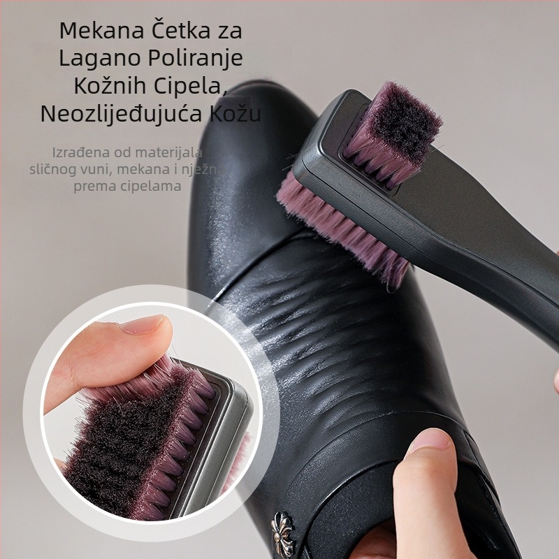 Četka za cipele za čišćenje, plastično tijelo, 100 g, lansirano 2024.