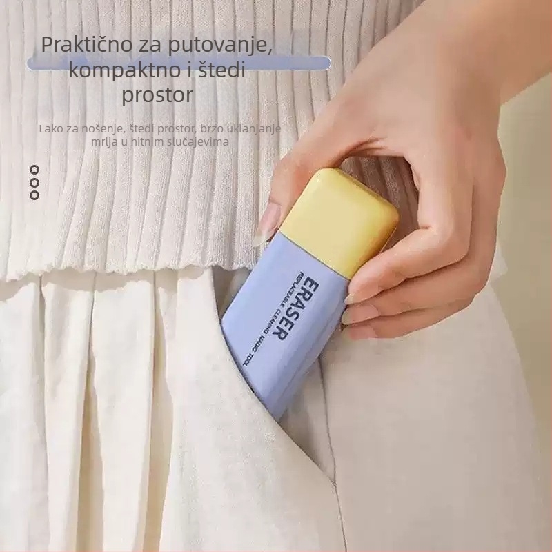 Prijenosni čistač obuće – bez vode, uklanjanje mrlja, za suede i kožne cipele