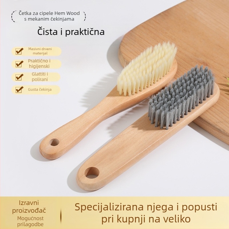 Četka za cipele s mekanim konjskim dlakom