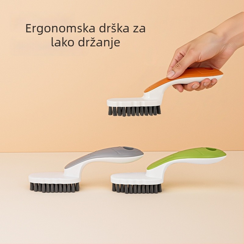 Četka za cipele od plastinih vlakana, vodootporna, protuklizna, otporna na habanje, uklanja mrlje, moderni minimalistički stil