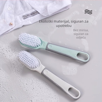 ABEPC četka za cipele – mekane dlačice za velur, nježno čišćenje, dezinficiranje, plastična žica