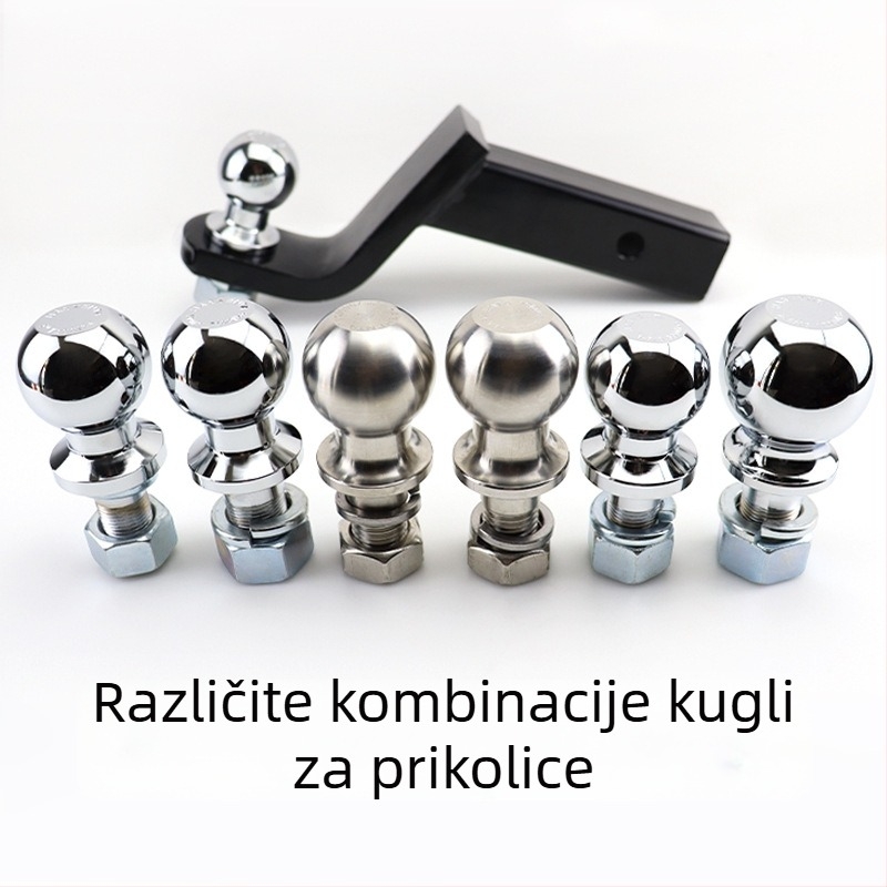 Vučna ruka za prikolicu s kugličnim glavom, kvadratna cijev, uronjeni dio — prilagodljivo, brend Qingdao Baojun Rigging