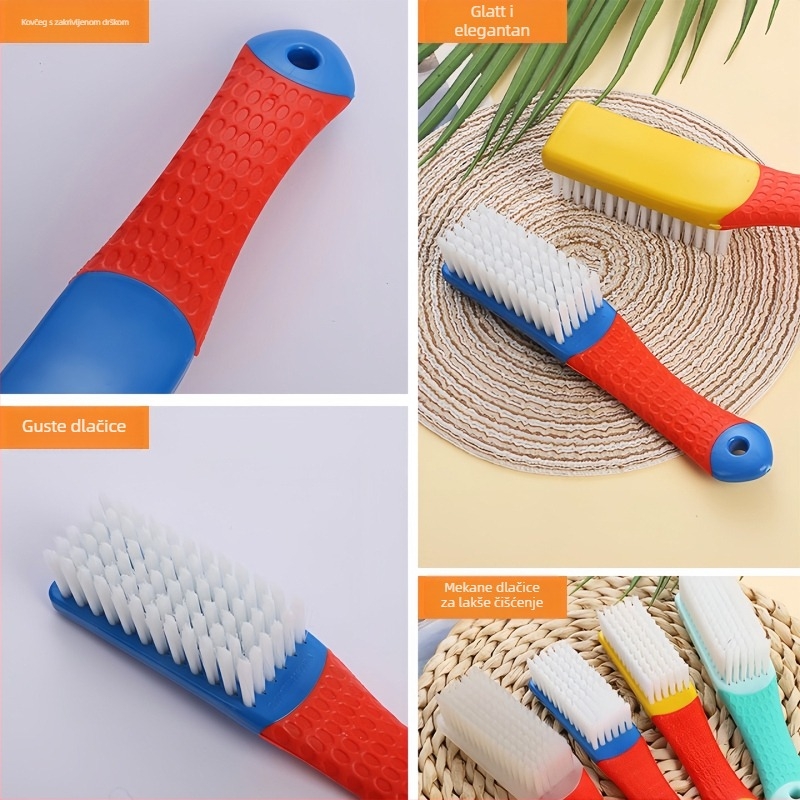 Četka za cipele s mekim vlaknima za njegu i dezinficiranje — plastična vlakna; marka Qiwang; stil moderni minimalistički