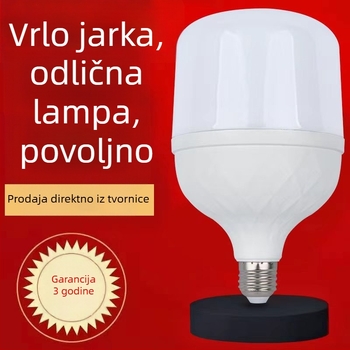 LED žarulja s E27 utičnicom, 220V, IP43 zaštita, vijek trajanja 100000 h