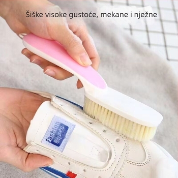Četka za cipele s mekanom krznom, za kućnu upotrebu, čišćenje cipela i odjeće