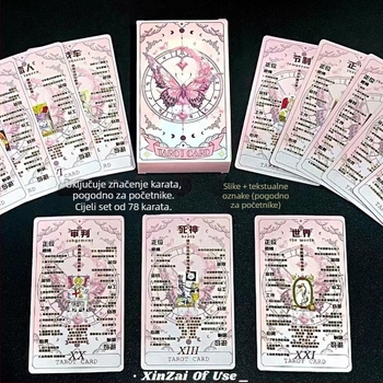 Tarot West Classic edukativni set karata — papir; za zabavne parkove; Kategorija: poker; Pakiranje: Opp bag; 3C konfiguracija: Igračke za uzrast 14+; Dobna skupina: Mladi 15–35