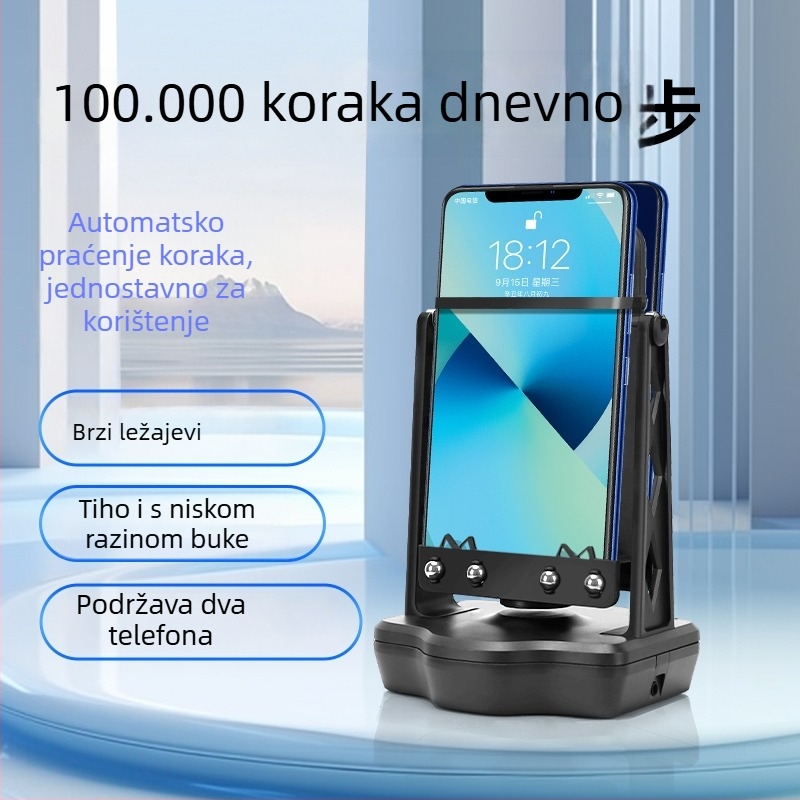 Pedometar s tijelom od nehrđajućeg čelika, marka Drugo, tiskanje loga nije dostupno