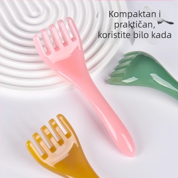 Masirač za glavu s pet kandži – bambus, ispisan logotip