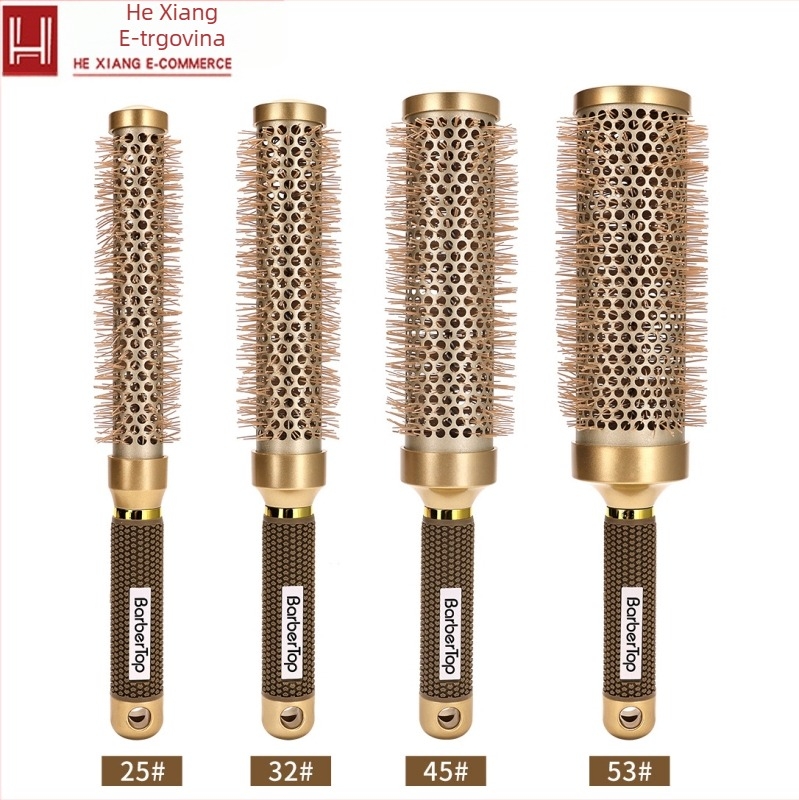 Češalj za kovrče, okrugli oblik, plastična konstrukcija, debljina 10, težina 100 g, mogućnost prilagodbe