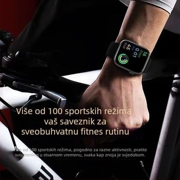 Pametni sat s mjerenjem šećera u krvi, krvnog tlaka, mokraćne kiseline i otkucaja srca, NFC plaćanja