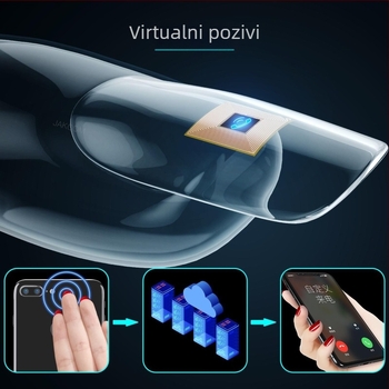 N3 Smart narukvica za manikuru s zaslonom u boji, vodootporna, trajanje baterije 21 dana i više, kućište od karbonskih vlakana, upravljanje dodirom