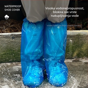 Jednokratne vodootporne navlake za obuću, protuklizne, od čvrstog plastike, otporne na habanje
