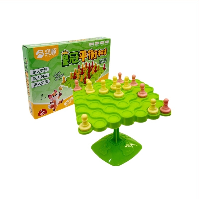 Balance Tree Edukativna društvena igra za djecu — interaktivni multiplayer trening koncentracije, plastika, brend Yishun, za dobne skupine 4–6, 7–14, 15–35
