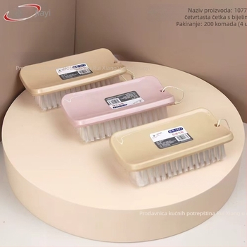 Četka za cipele s funkcijom dekontaminacije, plastična vlakna, moderan stil, pakiranje 200 komada.