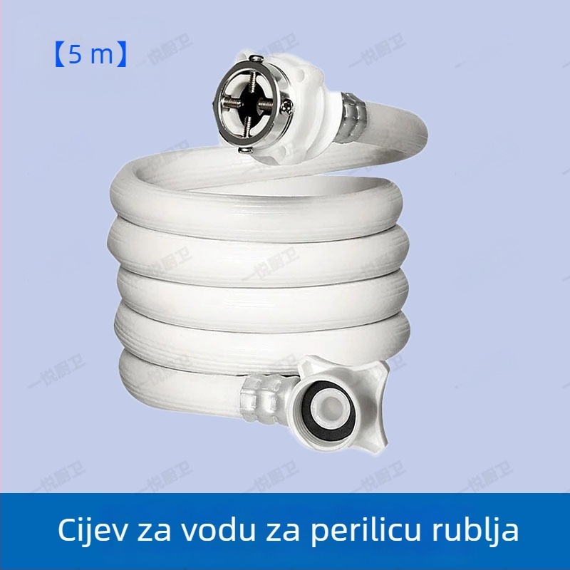 Cijev za dovod vode u perilicu rublja, PVC materijal, moderni jednostavni stil