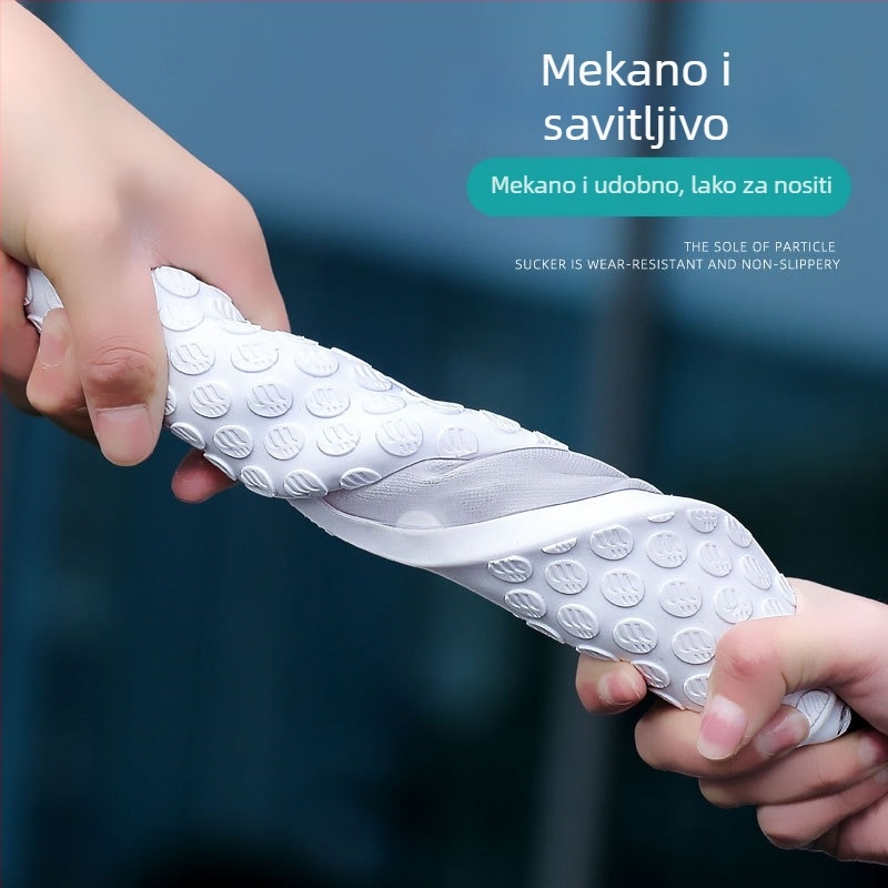 Silikonske navlake za cipele za kišu — vodootporne, protuklizne, otporne na habanje, otporne na prljavštinu; srednja duljina; za odrasle žene; Rain Age, Zhejiang, Kina