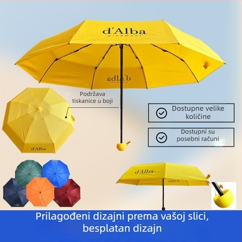 Izuzetno lagan kapsularni kišobran s 8 rebara od vlaknastog materijala, ručno otvaranje, poluautomatsko zatvaranje, moguć ispis logotipa, prilagodljiv kao reklamni dar